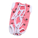 2 PCS Pet Recovery Suit for Abdominal Wounds or Skin Diseases, E-Collar