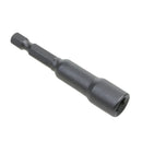 5Pcs 1/4in Metal Socket Bit Adapter Drill Nut 7mm Power Automotive Home