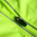 Unisex Reflective Bike Cycling Windproof Vest Running Sports Coat S Green