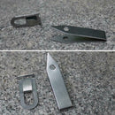Stainless Steel EDC Mini Tweezers Home Outdoor Travel Camping Survival Tool A