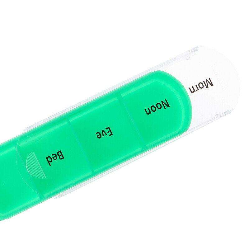 7 Days Tablet Pill Box Holder Medicine Storage Organizer Container Case Weekly3C