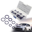 120Pcs HNBR Car Air Conditioning Rubber Washer O-Ring Kit Seal Assortment Hot