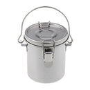 2 Pack Artist Portable Painting Brush Washing Bucket Wash Pen Pot Stainless