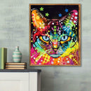 5D DIY Full Drill Diamond Painting Cross Stitch Kit (Coloured Drawing04)