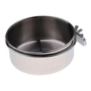 2x Classic Pet Products Classic Stainless Steel Hook-On Coop Cup M