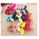 Fashion 10pcs Hair Tie Band Ponytail Holder Elastic Rubber Clear Women GIRL OZ