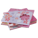 1Box square origami paper double sides cherry folding sakura papers DIY d F â„–#