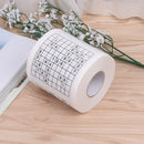 Durable Sudoku Printed Tissue Paper Tissue Toilet paper fun game Funny Prac