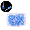 100Pcs/set`dental plastic polishing brush prophy rubber cup dentist lab mater ^