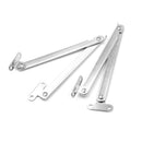 1Pair Cabinet Stay Lid Folding Flap Lift Up Down Guide Slot Kitchen Door Too BX