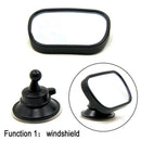 Sucktion Cup on Windshield / Car Sun Visor Baby Car Mirror Rear Safety View