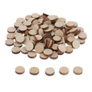 100Pcs Natural Tree Wood Slices Unfinished Wooden Crafts, Wood Ornaments for