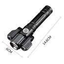 Bright Bicycle Cycle LED Light Headlight Flashlight Metal Shell USB Rechargeable