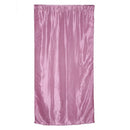 100x200cm Satin Window Curtain Balcony Blackout Drapes Panel Valances Purple