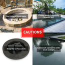 Mini Solar Bird Bath Fountain Pump Free Standing Floating Water Fountain Pump