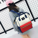 Unisex Big Capacity Backpacks Travel Shoulder School Handbags (Multicolor)