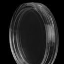 10pc 22.5mm Applied Clear Round Cases Coin Storage Capsules Holder Round.Plas sp