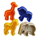 animal form Cake Cookie Cutter (random color, set of 4) U6I2