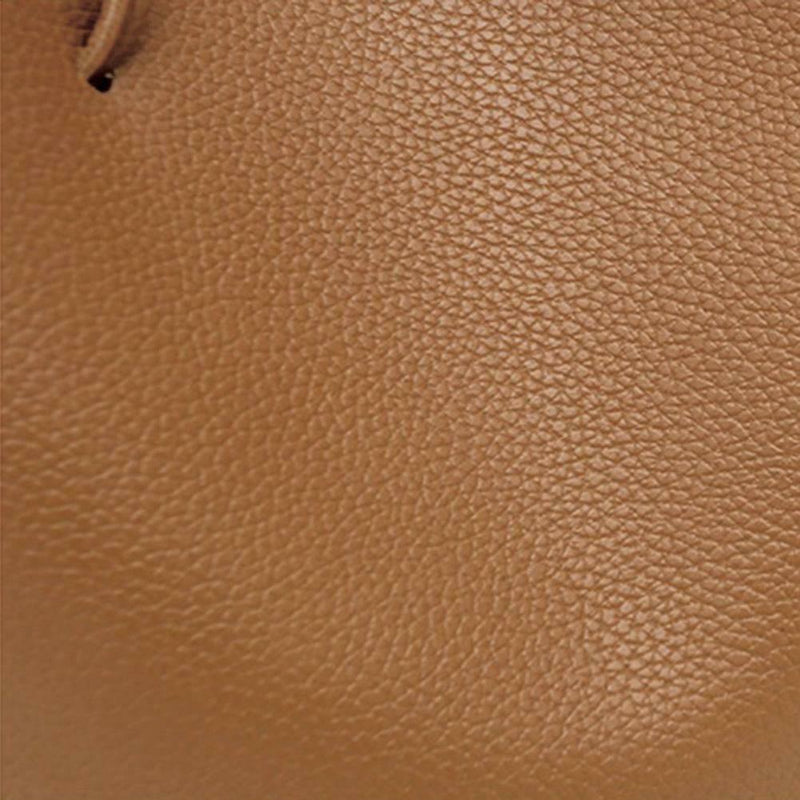 4pcs Set Women Bag Fashion Solid PU Single Shoulder Messenger Bags(Brown)