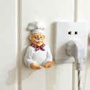 Cook Design New Storage Shelf Holder Power Plug Holders Rack Socket Wall Mo