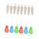 100Pcs Mixed Cross Stitch Needle threading Device Sewing Supplies Accessory