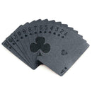 Waterproof Black Diamond Poker Creative Playing Cards Magic Tool Tricks New P6X0