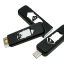 Electronic USB Cigar Lighter Rechargeable Portable Cigarette Lighter Flamel