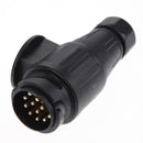 13 PIN TRAILER CARAVAN PLUG AND SOCKET Towing Electric Connectors Transport