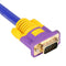 1.5M VGA Cable Male to Male 3+9  Fully Wired 15PIN for LCD CRT PROJECTOR  H4E2