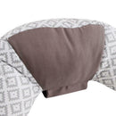 Kids Car Styling Neck Headrest Cushion Car Seat Shoulder Belt Pillow (Grey) A