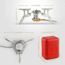 3500W Camping Gas Stove, Backpack Stove, with Convenient Piezo Ignition, Du