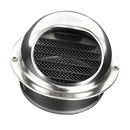 Stainless Steel Wall Air Vent Round Metal Insect Ventilation Grille 8cm
