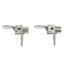2 Pieces Car Tire Inflator Valve Stem Connector Air Chuck Lock On Clipn Air