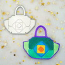 Metal Cutting Dies Stencils for DIY Scrapbooking Photo Album Sector Handbag A