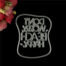 Happy beach holiday Metal Cutting Dies Stencil for DIY Scrapbooking Album Car JS