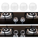 4X Oven Stove Cooker Gas Hob Knob Clear Covers Safety Child Proof Safe