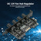 DC 12V Fan Hub Regulator 8 Way SATA/3Pin Speed Controller for PC Computer Case