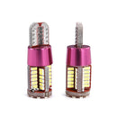 New 2Pcs T10-3014-57SMD Bright LED Canbus Error Free Car Wedge Light Bulbs Lamp