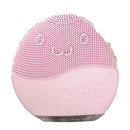 Pink Waterproof Electric Facial Cleansing Pore Face Wash Brush Vibration Bl