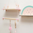 DIY Nordic Children's Room Decorative Wall Frame Wooden Wall Partition and