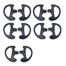 5Pairs Silicone Soft Ear Bud For Covert Acoustic Tube Earpiece For Two-way Radio