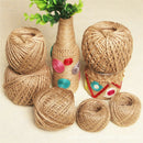 90M Natural Brown Jute Hemp Rope Twine String Cord Shank Craft String DIY Mak %o