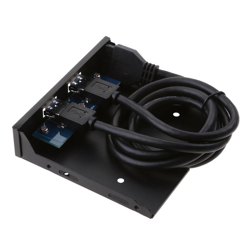 1 Piece Two USB 3.0 Connection Front Panel 3.5 "floppy Disk Drive Space