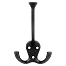 Heavy Duty Big Triple Leg/Double Coat Hooks Base. Entryway Coat Hooks, Scar Z5B2