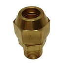 Brass 1/4" Male Adapter Connector Thread Fittings Tube with Flaring Ãâ€ 10mm