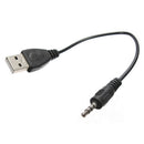 3.5mm AUX audio jack plug to USB plug cable adapter for car music New N2H2