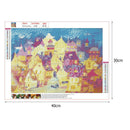 5D DIY Full Drill Diamond Painting House Cross Stitch Mosaic Kit (C1101)
