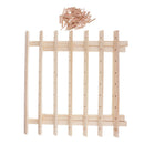 Unfinished Wooden 63 Thread Spool Rack Sewing Storage Needlework Supplies
