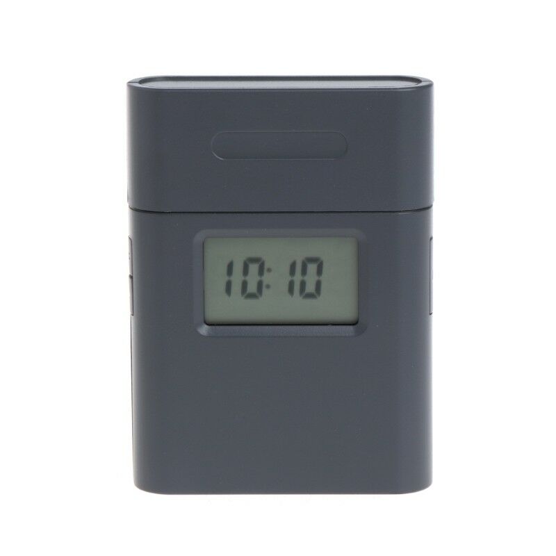 Digital LCD Breathalyzer Breath Alcohol Tester Red Backlight with 5 Mouthpieces