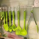 10 Pcs Kitchenware Silicone Heat Resistant Kitchen Cooking Utensils Non-Sti